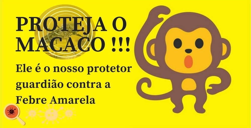 O macaco nos protege contra a Febre Amarela